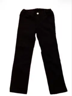 黒　ズボン　パンツ　120 ポケット　チャックなし