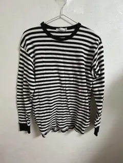 WEGO STANDARD ボーダー柄長袖Tシャツ M