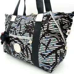 【キプリング】ボストンバック 旅行用 花柄 ナイロン 軽量 大容量