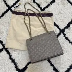 トリーバーチ　チェーン　ショルダーバッグ　キルティング