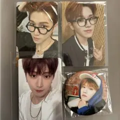 【BND】 BOYNEXTDOOR リウ トレカ3種&缶バッジ