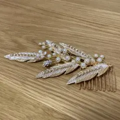 ブライダルヘアアクセサリー　髪飾り
