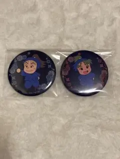 忍たま乱太郎　委員会　川西左近　池田三郎次　缶バッジセット