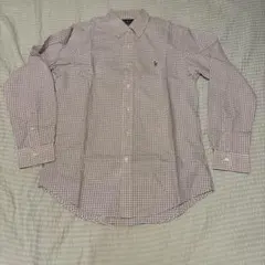 ラルフローレン チェックシャツ ボタンダウンシャツ S