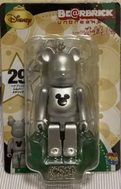 BE＠RBRIC★ベアブリック★シルバーメタリック★クリスマス★オーナメント