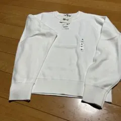 まや様専用UNIQLO Cスムースコットンクルーネックセーターオフホワイト M
