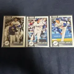 Topps 75th 大谷翔平 山本由伸 ドジャース 3枚セット