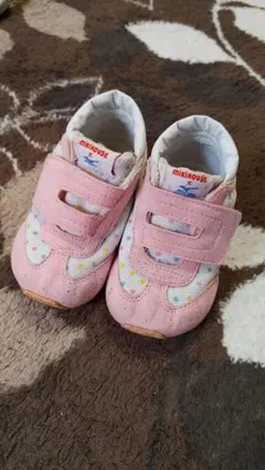 MIKI HOUSE × mizuno ミキハウス × ミズノ　ベビースニーカー