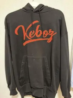 Keboz パーカー ブラック レッドロゴのサムネイル