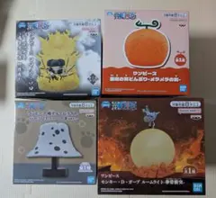 ワンピース　プライズ　ルームライト　どんぶり　まとめ売り　4個セット