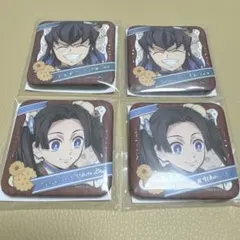 鬼滅の刃 伊之助 アオイ バレンタイン＆ホワイトデー 缶バッジ