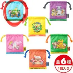 ユニバ　コレクタブル巾着　マリオのサムネイル