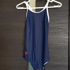 FOOTMARK ネイビー ワンピース水着のサムネイル