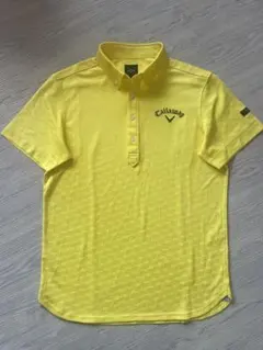 Callaway イエローポロシャツ Lサイズ