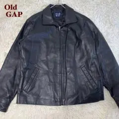 人気✨オールドギャップ　カウレザージャケット　本革　ブラック　M キムタク