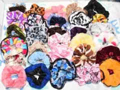 ★新品シュシュ３０点セット★大量まとめ売り★Ｙ１９Ｃ