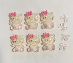 ハローキティ ネイルパーツ 6個セット
