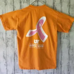 アメリカ古着　半袖Tシャツ　GILDAN　M　MEDICALCENTERオレンジのサムネイル