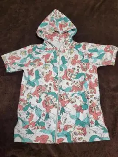 リトルマーメイド アリエル 半袖パーカー