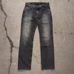 Lee ダークグレー レギュラーフィット　ブラックデニム　W29