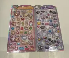 うるちゅるPOPシール　オバケーヌ　フワフワらびちゃん