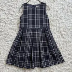 branshes ノースリーブワンピース チェック柄　120 セレモニー服
