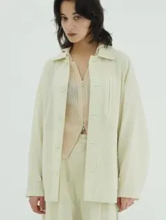 CLANE WOOL NYLON SINGLE JACKETのサムネイル