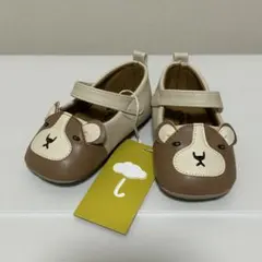 【新品未使用】モイモルン ベアーベビーシューズ 12.5cm