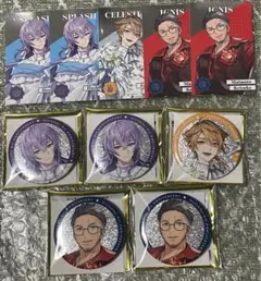 にじさんじ 8th Anniversary メタルカード グリッター缶バッジ