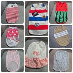 犬用　服　8枚セット　M～Lサイズ　セット売り