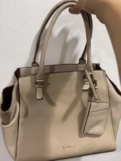 Samantha Thavasa ハンドバッグ ベージュ