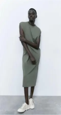 ZARA ミディ　ワンピース　XS 完売品