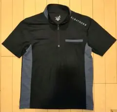 ALBATROSS　アルバトロス　シャツ　半袖　黒　Mサイズ　メンズ
