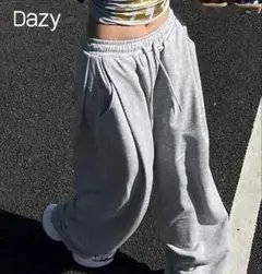 Dazy スウェットパンツ グレー M