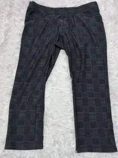 レディース暖かズボン冬4l裏ボアズボンパンツグレー