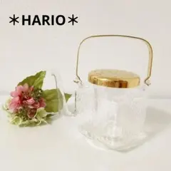 昭和レトロ あめや瓶、練りガラスアイスペール 2点セット | Mercari