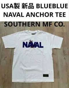 USA製 ブルーブルー × ラッセル アスレチック NAVAL 半袖 Tシャツ