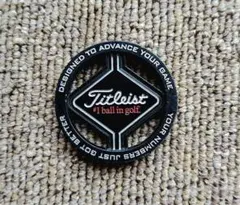 Titleist ゴルフ マーカー ブラックのサムネイル