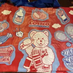 COSTCO コストコ エコバッグ ショッピング　ベア　大容量　Lのサムネイル