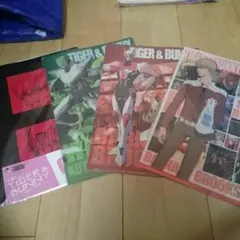 TIGER&BUNNY(タイバニ) クリアファイル LAWSON、一番くじ