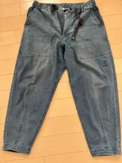 【Gerry/ジェリー】ルーズバルーンストレッチパンツL 男女兼用　ブルーデニム