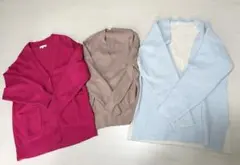 ３枚セット★グローバルワーク★アールドット★アリシアページボーイ★ニット＆カーデ