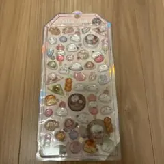 正規品　オリジナル　ボンボンドロップシール　もちもち　シマエナガ