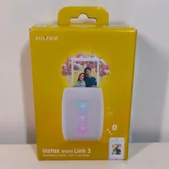 新品未使用 instax mini link3 クレイホワイト FUJIFILM