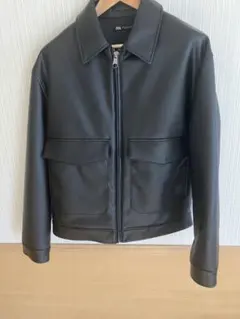 め*ろ様 黒 レザー風 ジャケット値下げ！！さらに！！これで