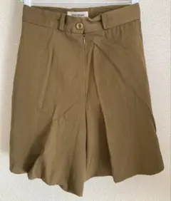 【REIKO HIRAKO】カーキ キュロット
