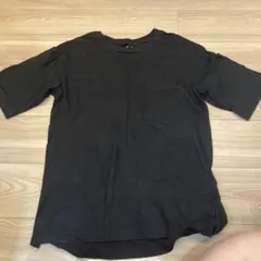 無印良品　黒 Tシャツ S~Mサイズ コットン100%
