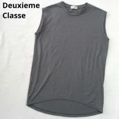 DEUXIEME CLASSE - Deuxieme Classe  WINDFEEL 天竺ノースリーブプルオーバー Deuxieme Classe WINDFEEL天竺ノースリーブプルオーバー 黒 - メルカリ