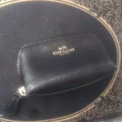 コーチ　ブラック　小物入れ【美品】