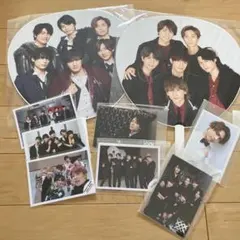 SixTONESカウコンうちわ 2枚セットと写真